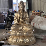 Child Giving Guanyin Statue