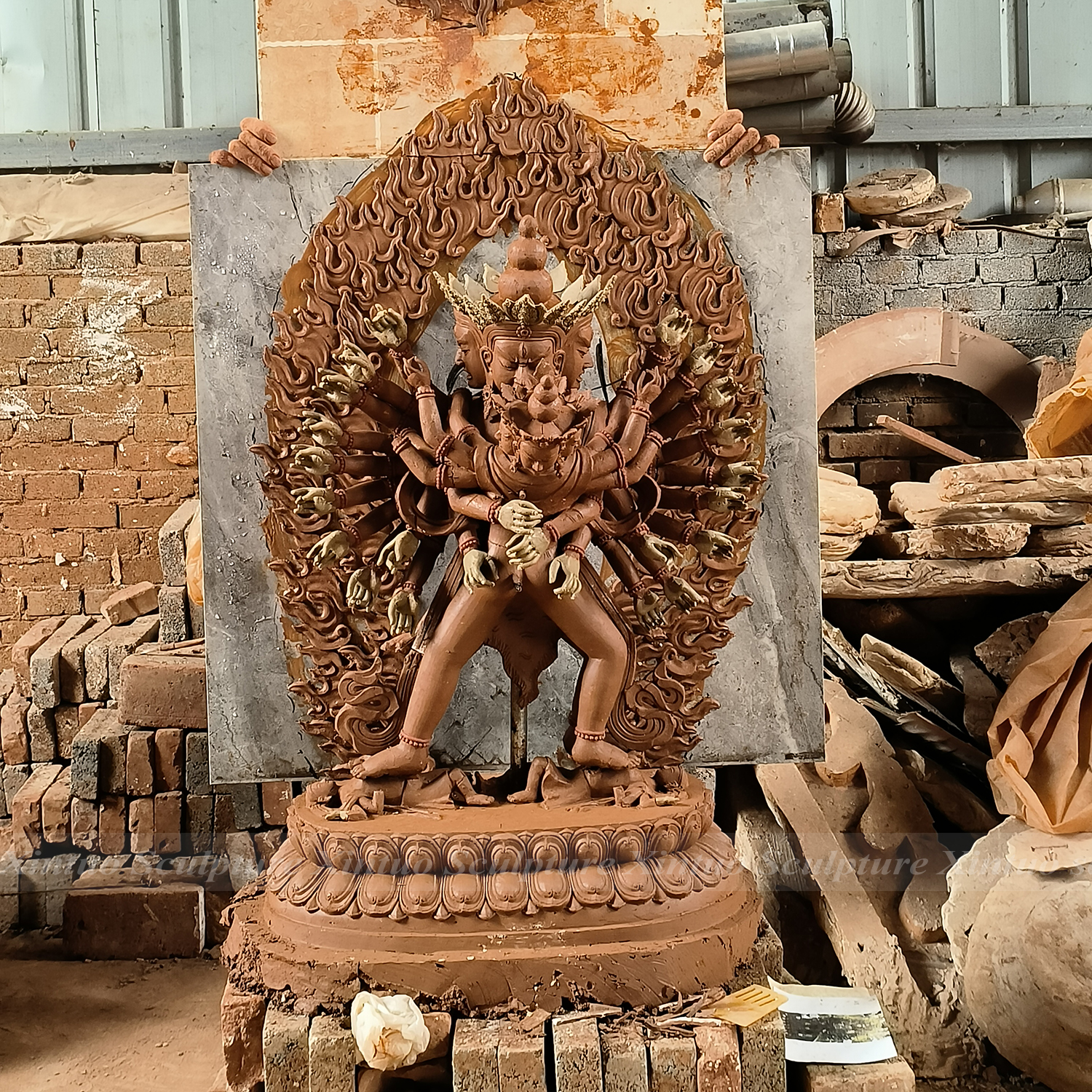 Kalachakra Vajra Statue