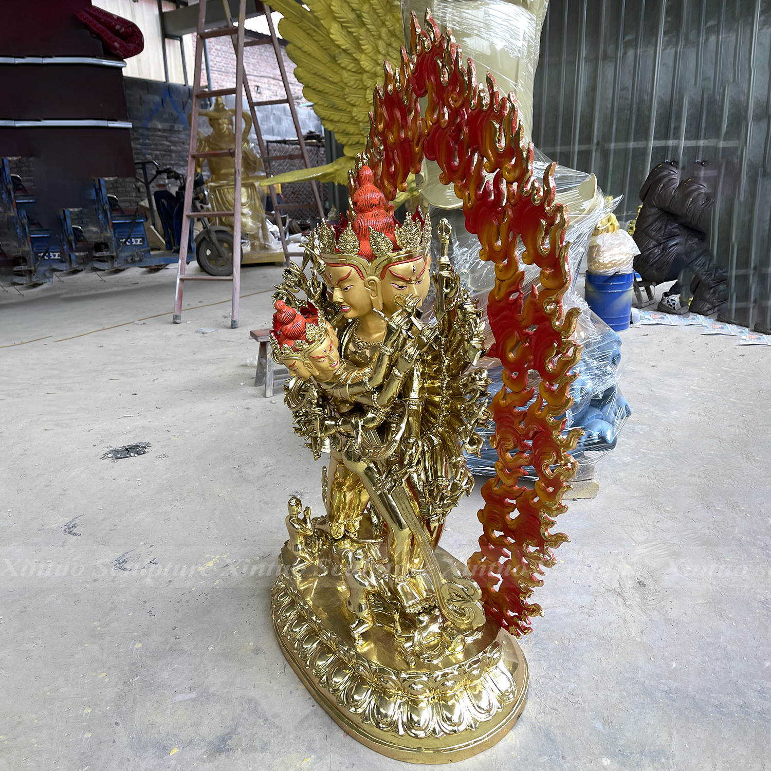 Kalachakra Vajra Statue