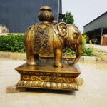 Antique Elephant Sculpture