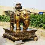 Antique Elephant Sculpture