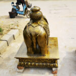 Antique Elephant Sculpture