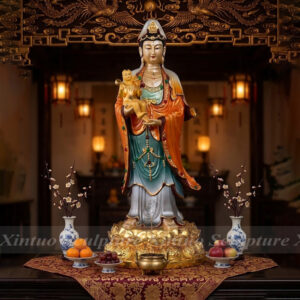 Bronze Guanyin Statue