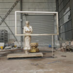 Modern Abstract Figure Sculpture