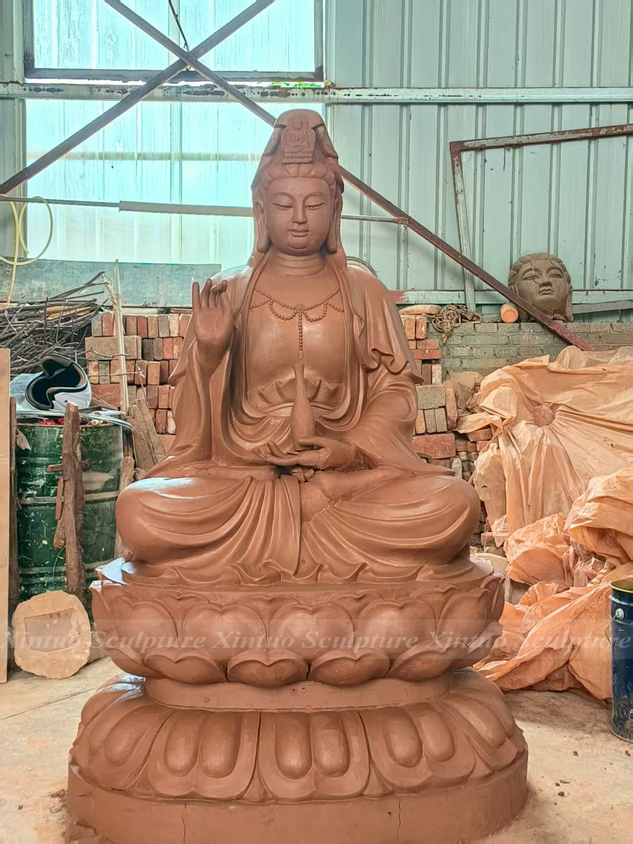 Seated Guanyin Statue