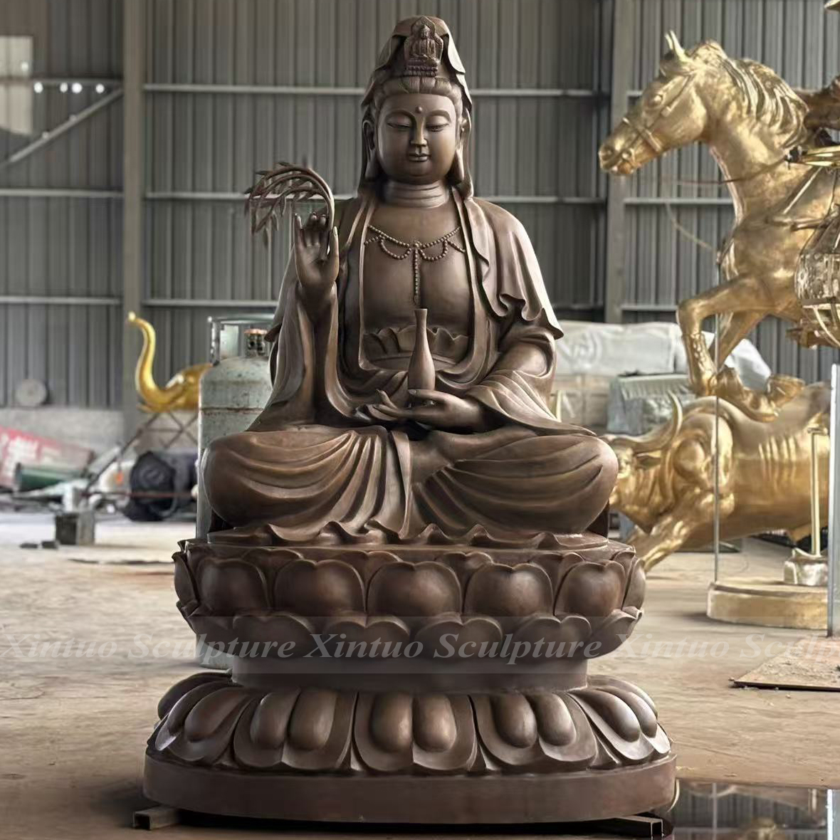 Seated Guanyin Statue