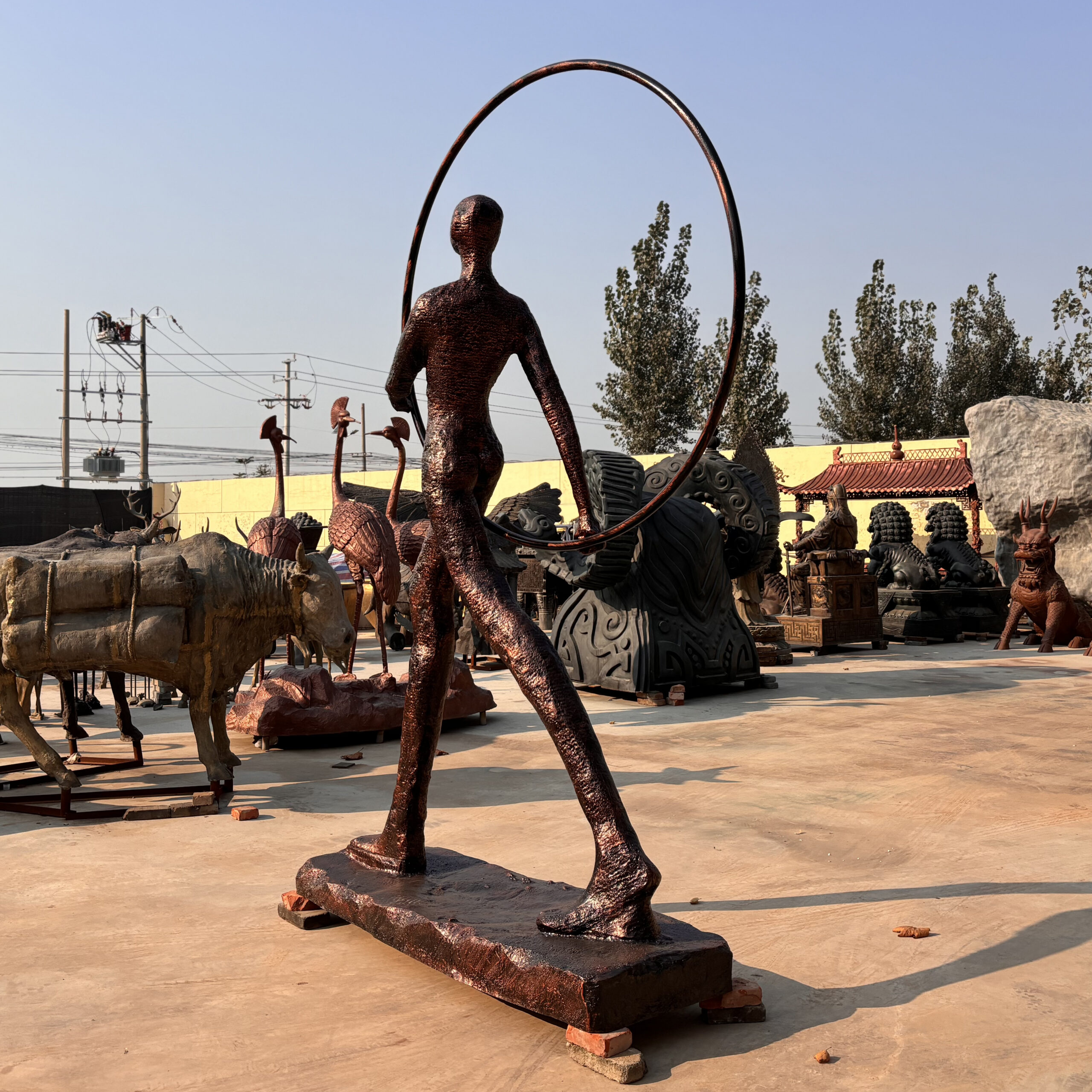 Large Abstract Sculpture