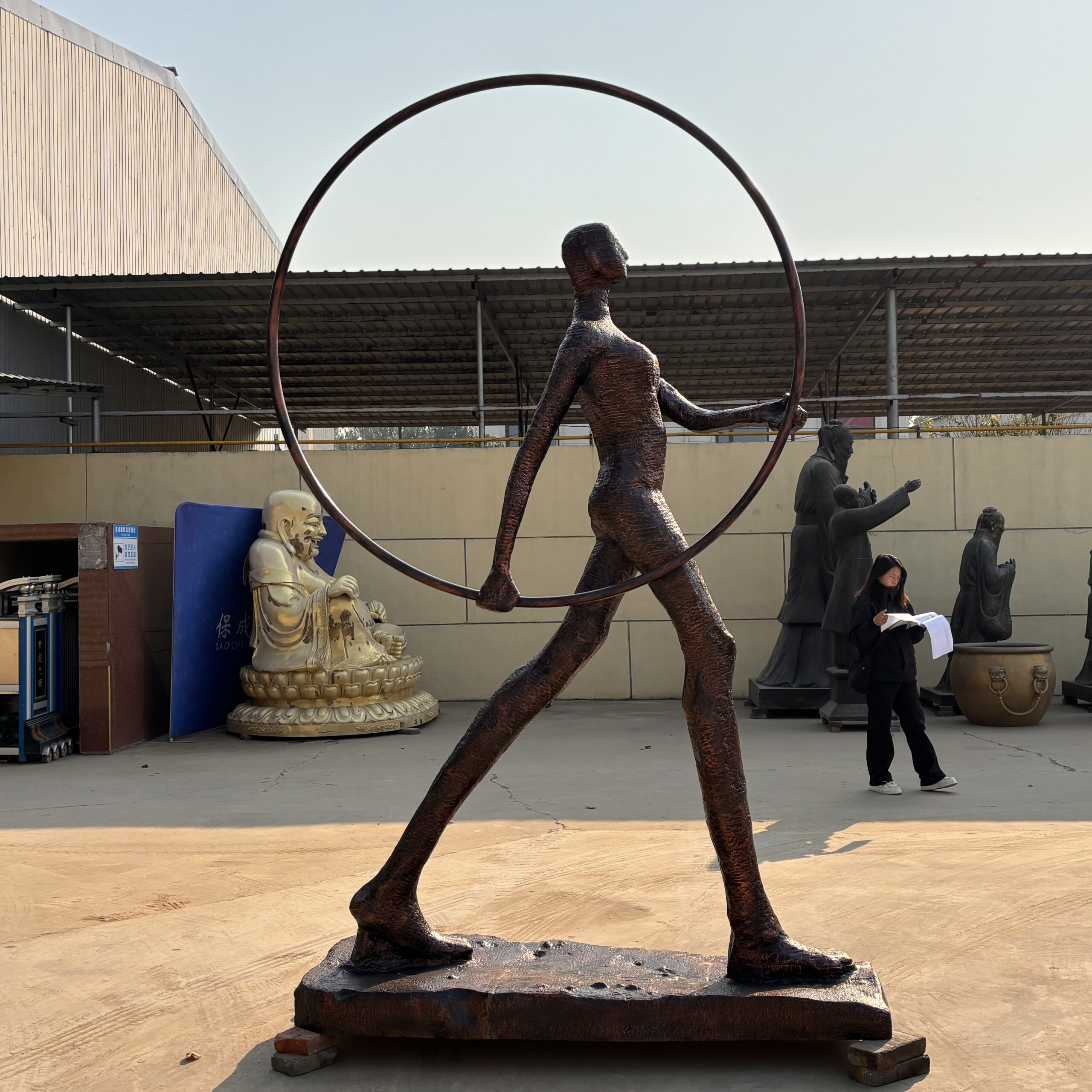 Large Abstract Sculpture