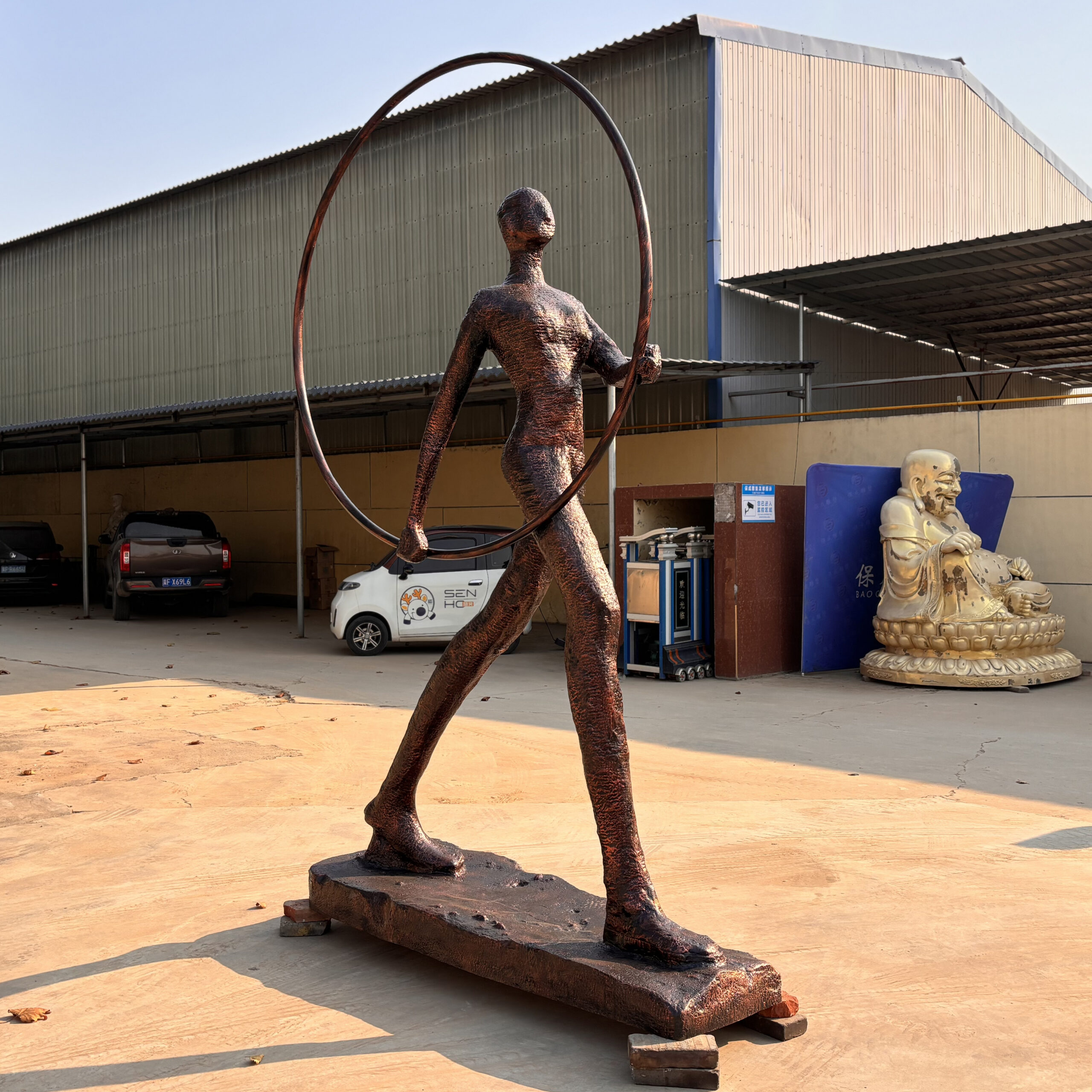 Large Abstract Sculpture