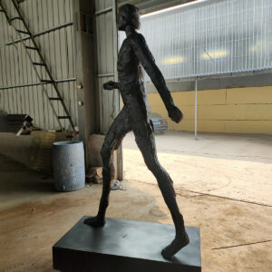 Abstract Walking Sculpture