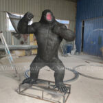 fiberglass gorilla statue