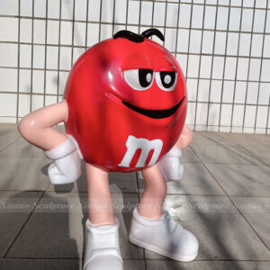 Red M&M Statue for Sale