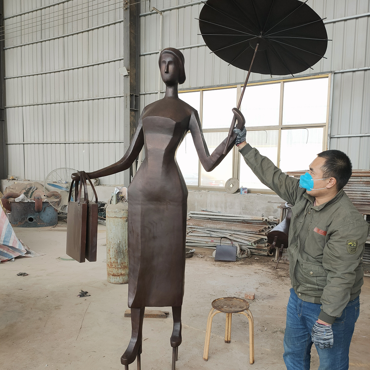 Abstract Bronze Sculpture Abstract Bronze Sculpture