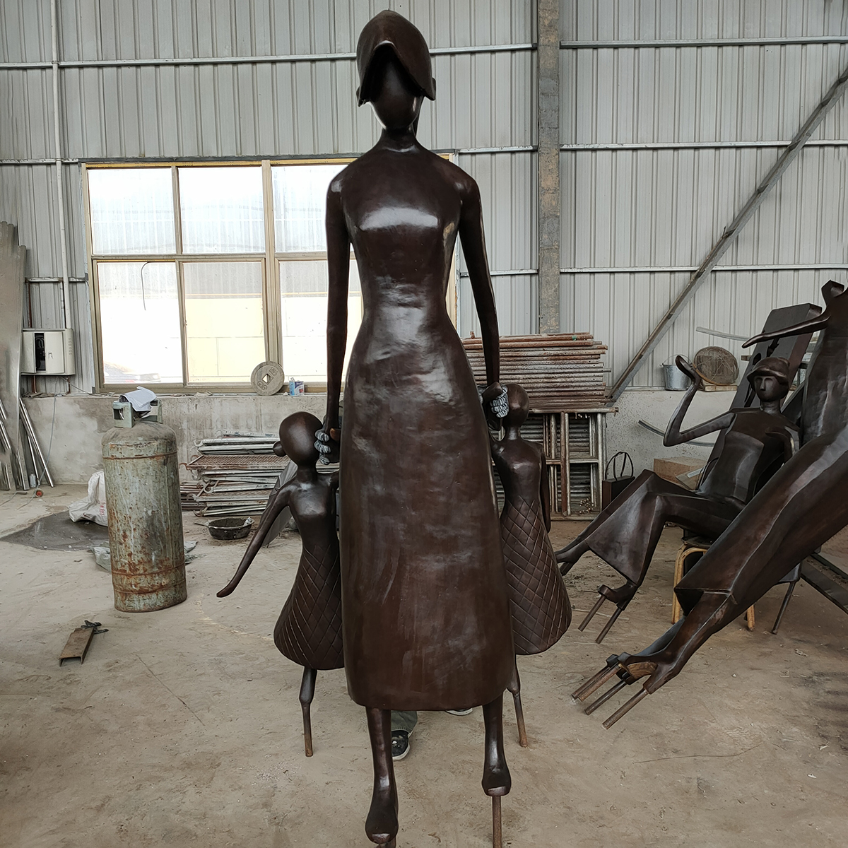 Abstract Bronze Sculpture Abstract Bronze Sculpture