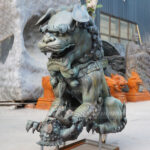 Bronze Foo Lion Statue