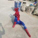 full size spiderman statue
