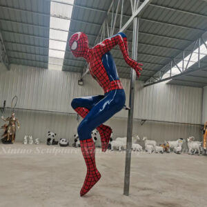 Life Size Spider-Man Statue for Sale