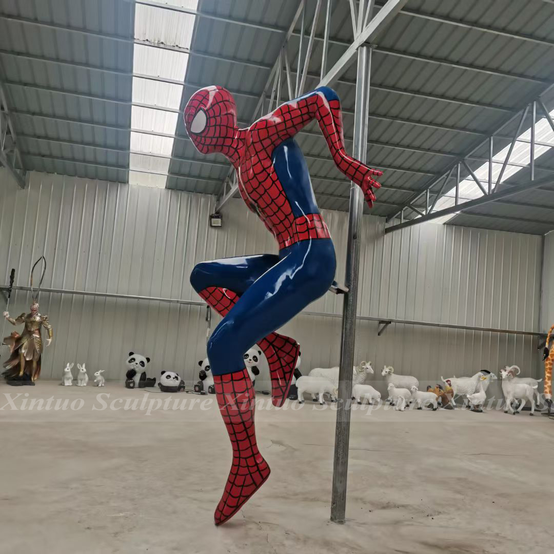 life size spiderman statue for sale (6) Life Size Spider-Man Statue for Sale
