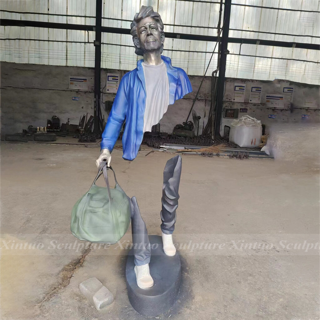 The Traveler Bronze Sculpture