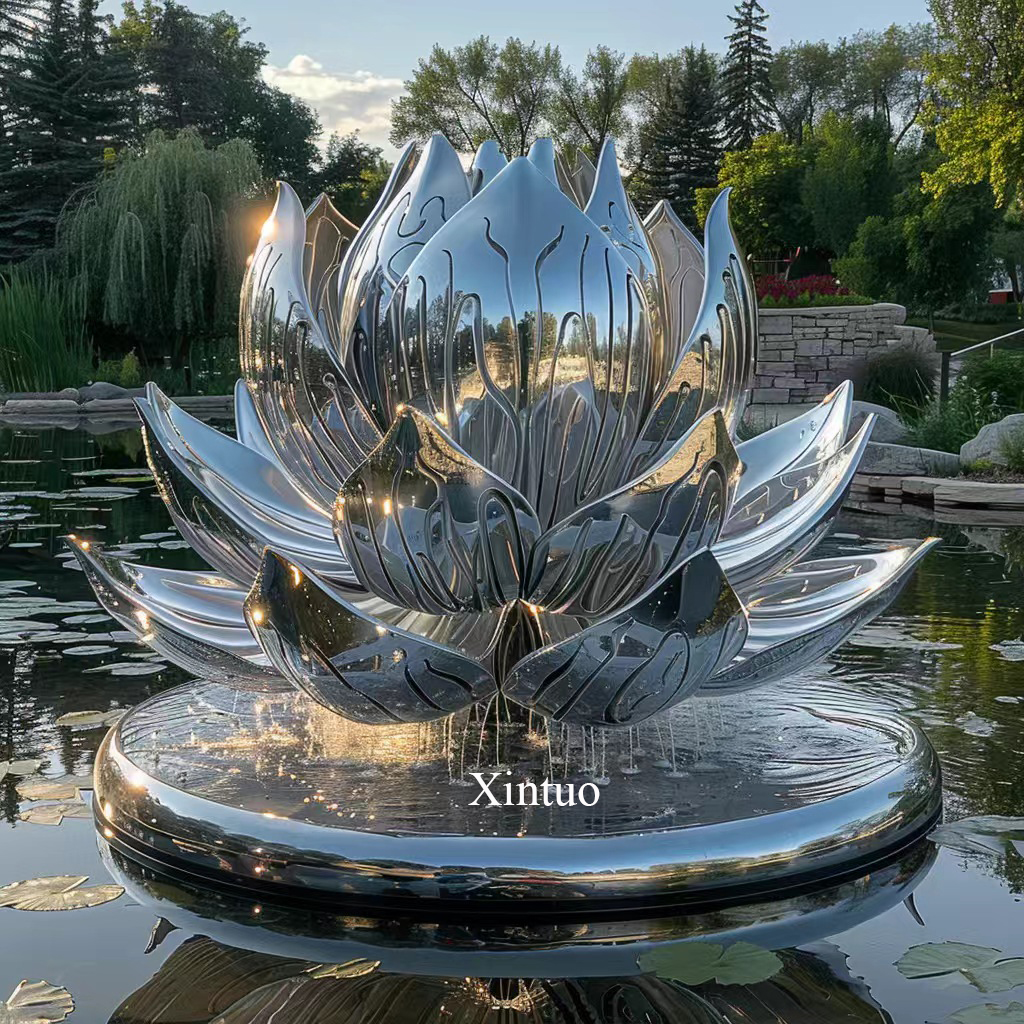 Lotus Flower Outdoor Fountain Lotus Flower Outdoor Fountain