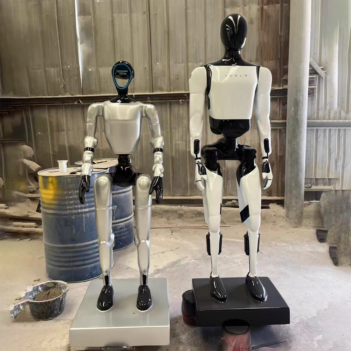 AI Robot Sculpture