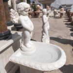 Marble Cherub Fountain