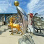 Dancing Dolphin Statue