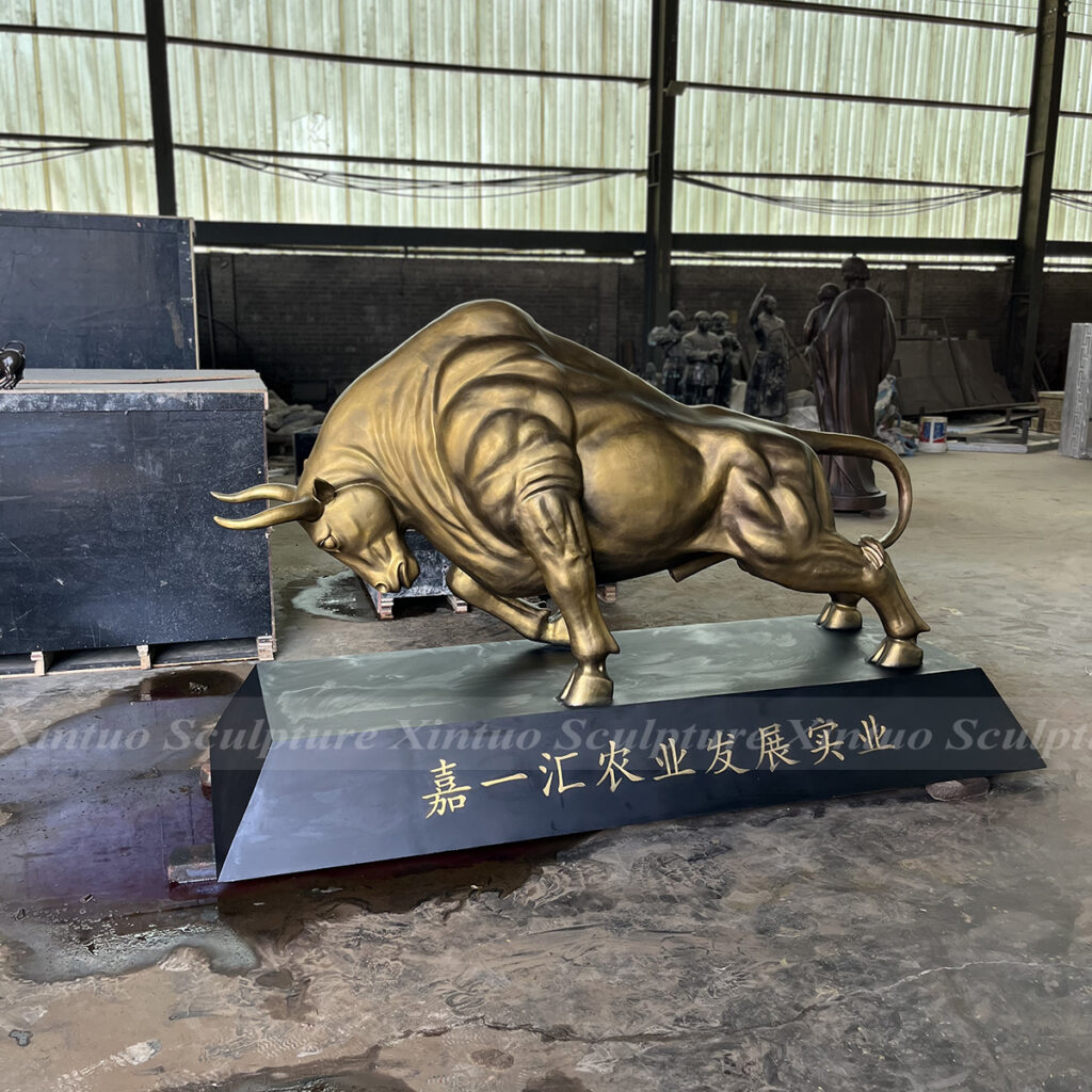 Bronze Bull Statue for Sale