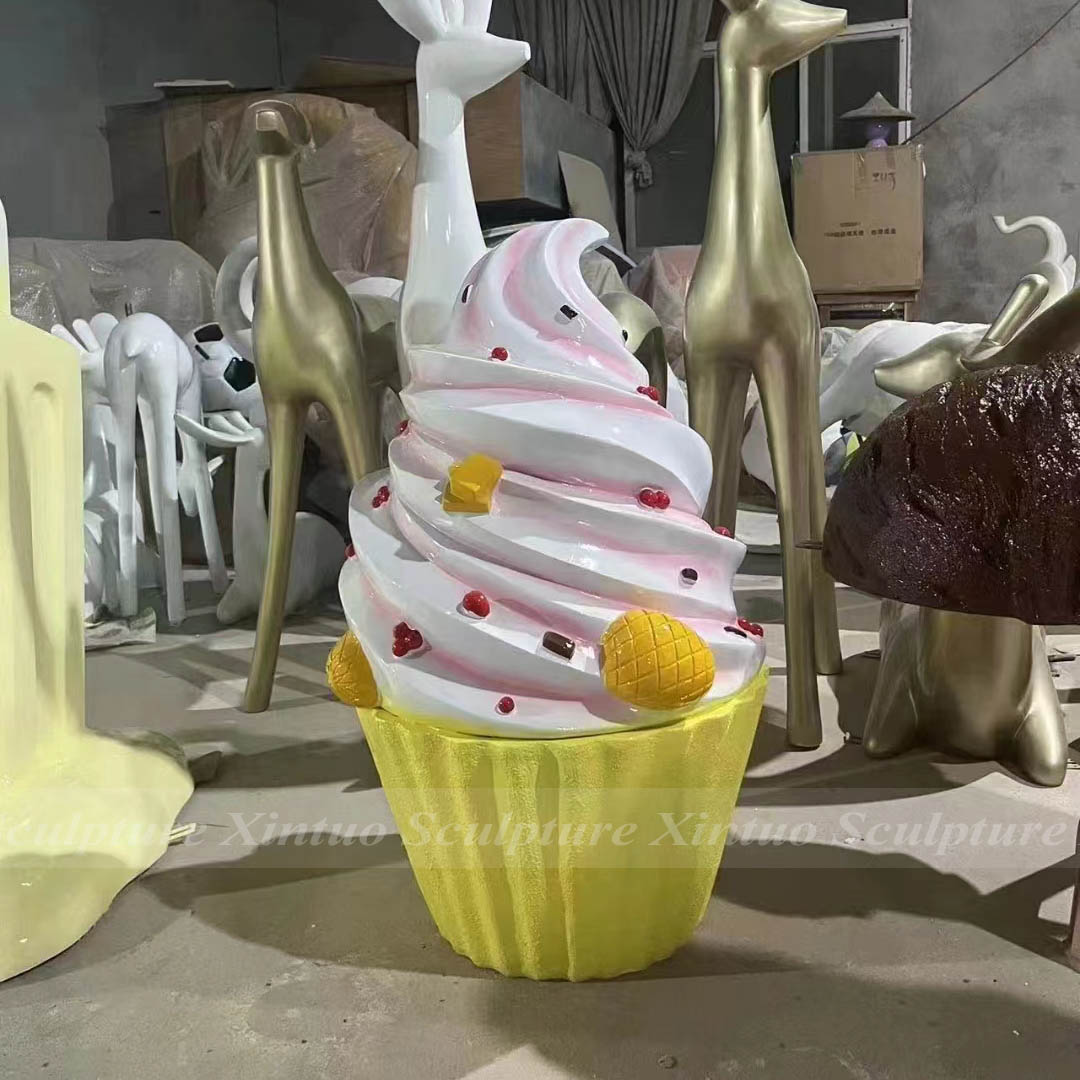 large ice cream cone statue5 large ice cream cone statue
