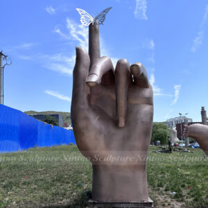 Giant Hand Sculpture