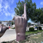 Giant Hand Sculpture