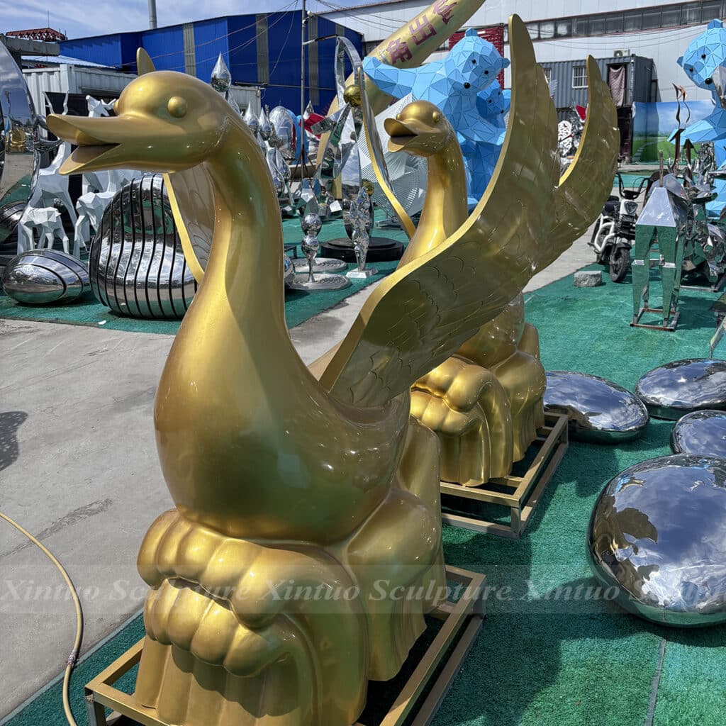 Swan Water Fountain
