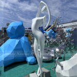 Abstract Yoga Sculpture
