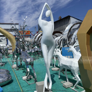 Abstract Yoga Sculpture