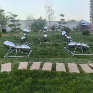 metal ants garden ornaments