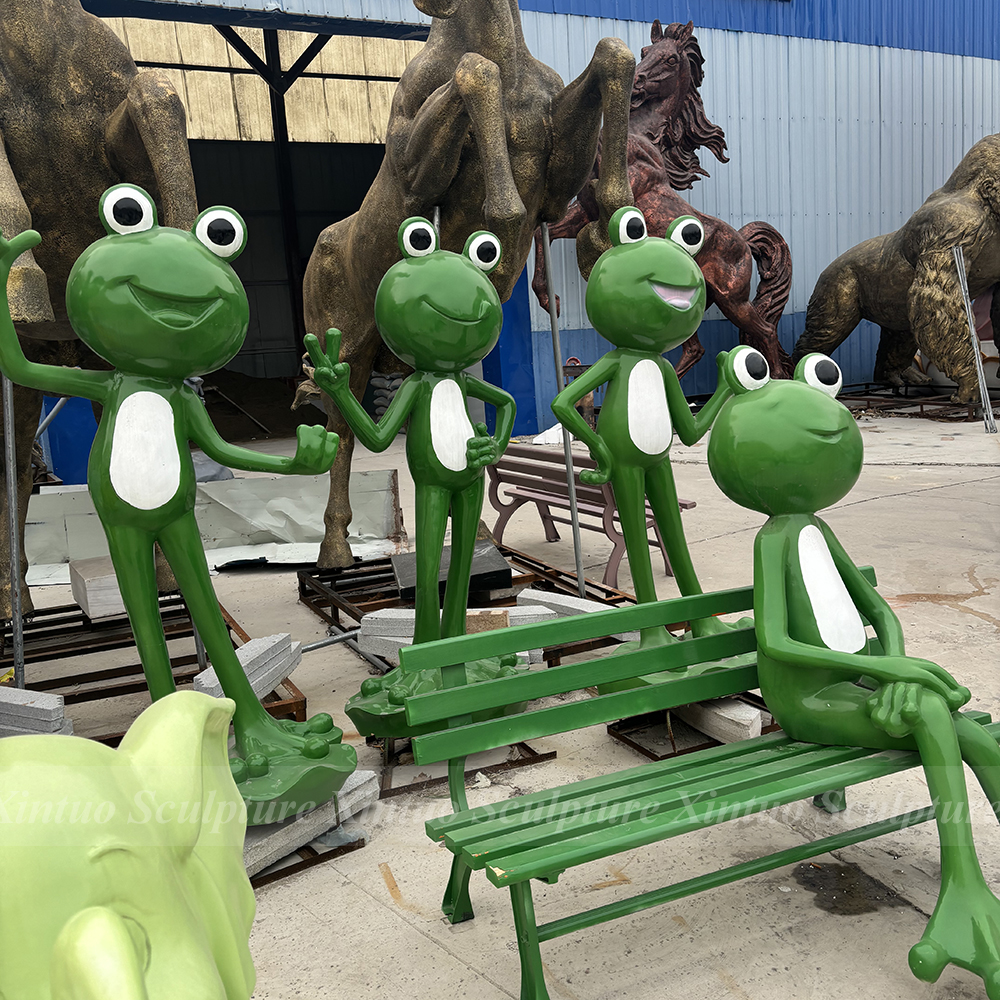 frog garden bench frog garden bench