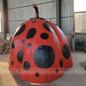 giant pumpkin sculpture