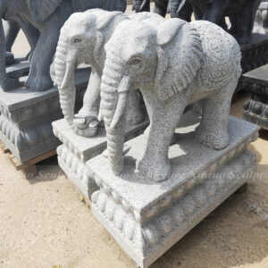 granite elephant statue