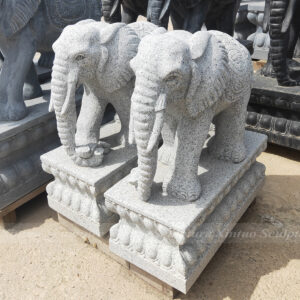 granite elephant statue