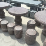 granite garden table set