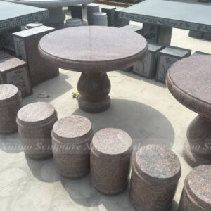 granite garden table set