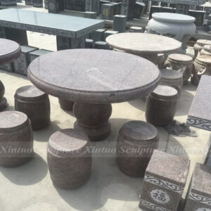 granite garden table set