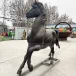 Walking Horse Statue