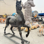Walking Horse Statue