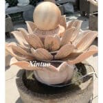 marble lotus fountain