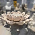 marble lotus fountain