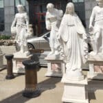 Holy Mary sculpture