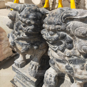 Stone Foo Dog Statue