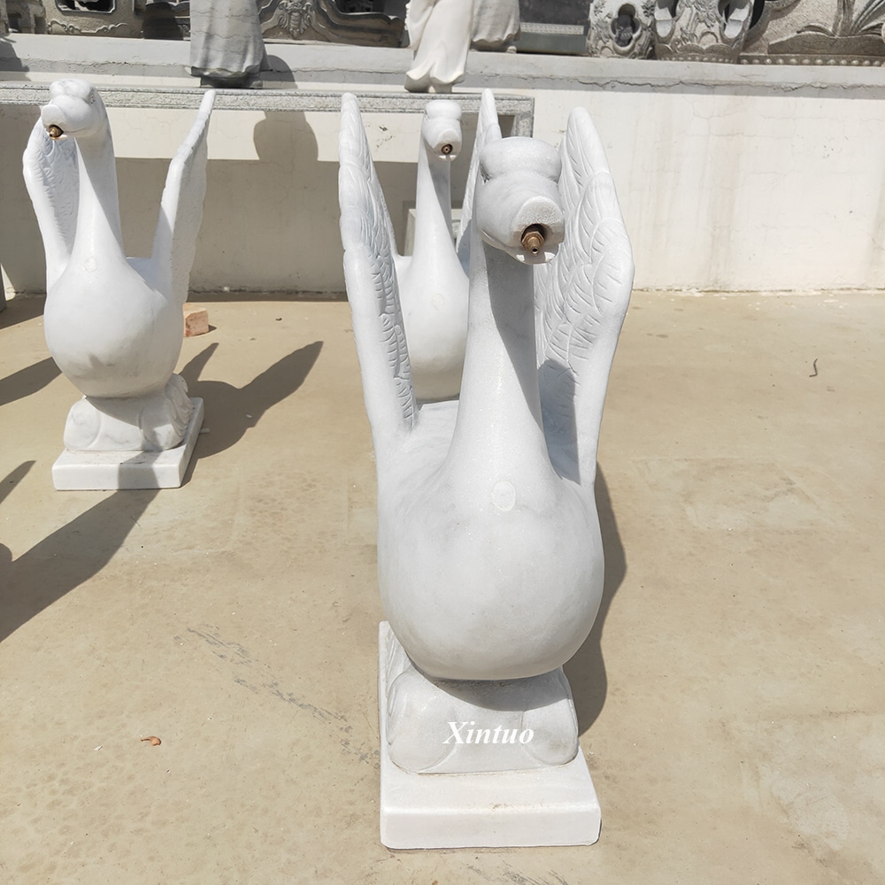 marble swan fountain marble swan fountain