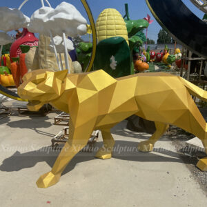 Walking Tiger Sculpture